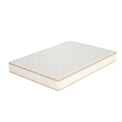 Teeno Ensemble Matelas en mousse + Sommier avec lattes larges 140x190cm, Epaisseur du Matelas 18 cm Outlet
