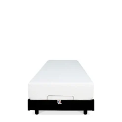 Bellecour Ensemble Matelas Mousse Accueil Mémoire de forme + Sommier électrique Flex 90x200 cm Online