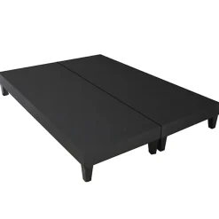 Idliterie Ensemble matelas ressort 7 zones mémoire forme sommier 2x90x200