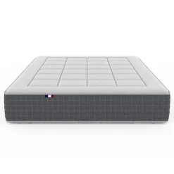 Idliterie Ensemble matelas ressort 7 zones et sommier 2x80x200