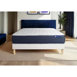 Actisom Ensemble Mémoire de forme de confort Equilibré avec sommier kit Discount
