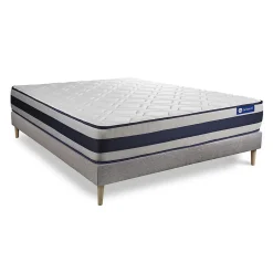 Actisom Ensemble Mémoire de forme de confort Ferme avec sommier kit