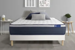 Actisom Ensemble Mémoire de forme de confort Ferme avec sommier kit