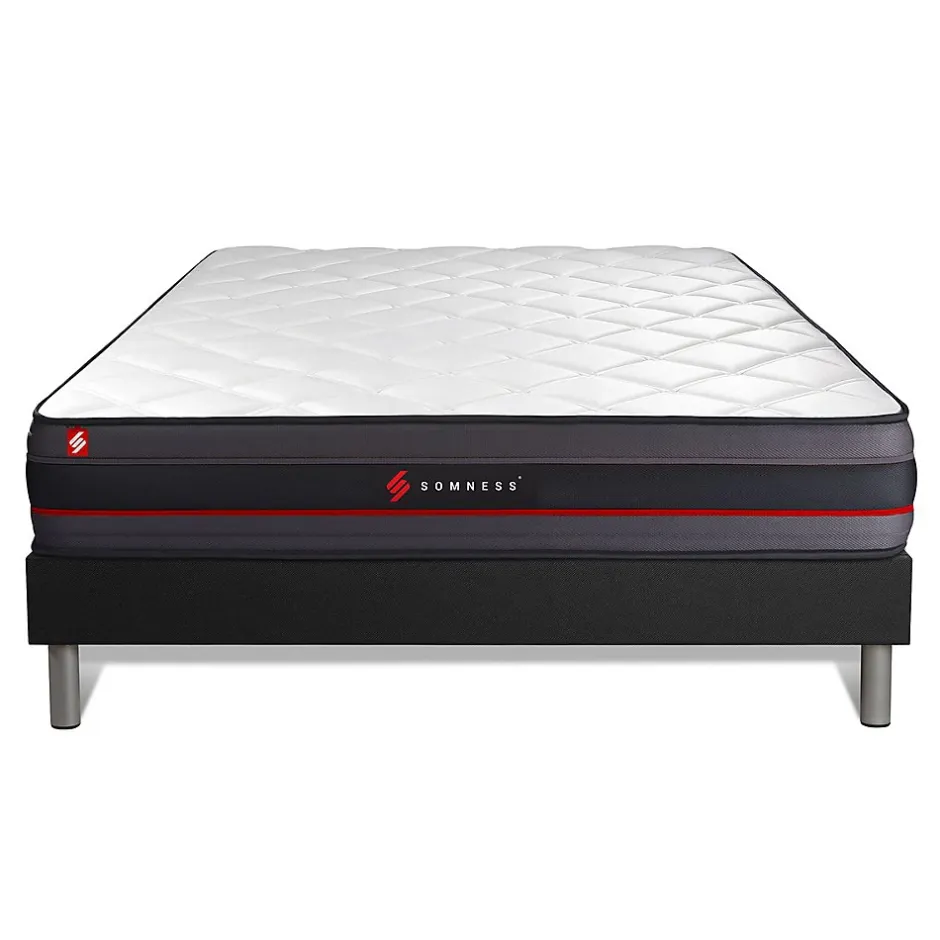Somness Ensemble Mémoire de forme de confort Ferme avec sommier kit Hot