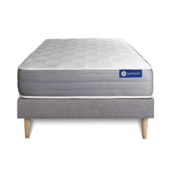 Actisom Ensemble Mémoire de forme de confort Mi-ferme avec sommier kit Online