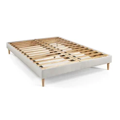 Marmottes & Co Ensemble Mémoire de forme de confort Très ferme avec sommier kit