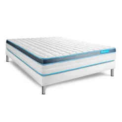 Bodycare Ensemble Mémoire de forme de confort Ferme avec sommier tapissier Outlet