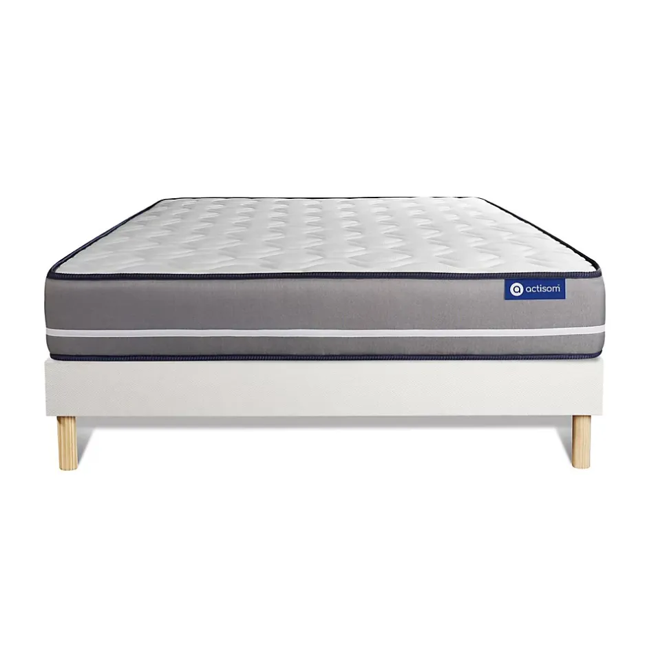 Actisom Ensemble Mémoire de forme de confort Ferme avec sommier kit Online