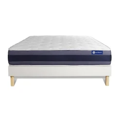 Actisom Ensemble Mémoire de forme de confort Equilibré avec sommier kit Online