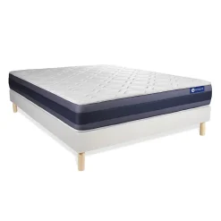 Actisom Ensemble Mémoire de forme de confort Equilibré avec sommier kit Online