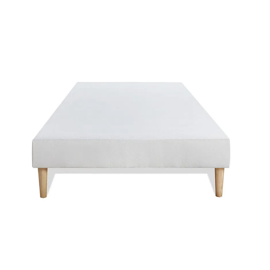 Marmottes & Co Ensemble Mémoire de forme de confort Ferme avec sommier tapissier