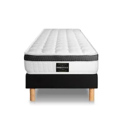 Prestige Literie Ensemble Mémoire de forme de confort Ferme avec sommier tapissier Best