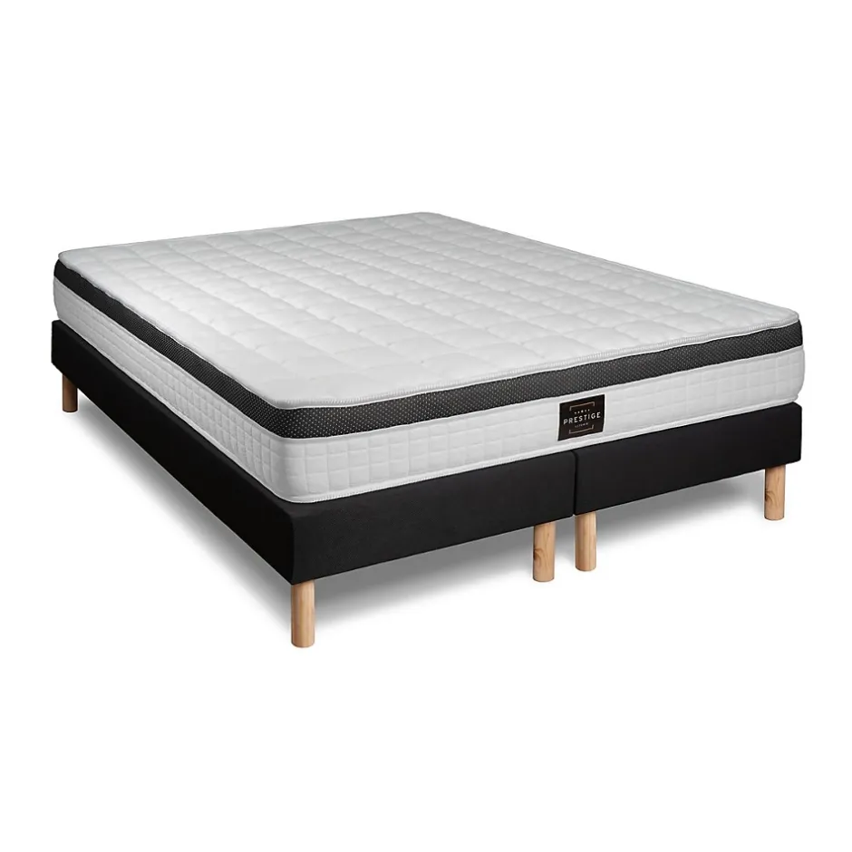 Prestige Literie Ensemble Mémoire de forme de confort Ferme avec sommier tapissier Online