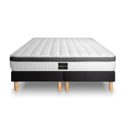Prestige Literie Ensemble Mémoire de forme de confort Ferme avec sommier tapissier Online