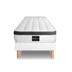 Prestige Literie Ensemble Mémoire de forme de confort Ferme avec sommier kit Online