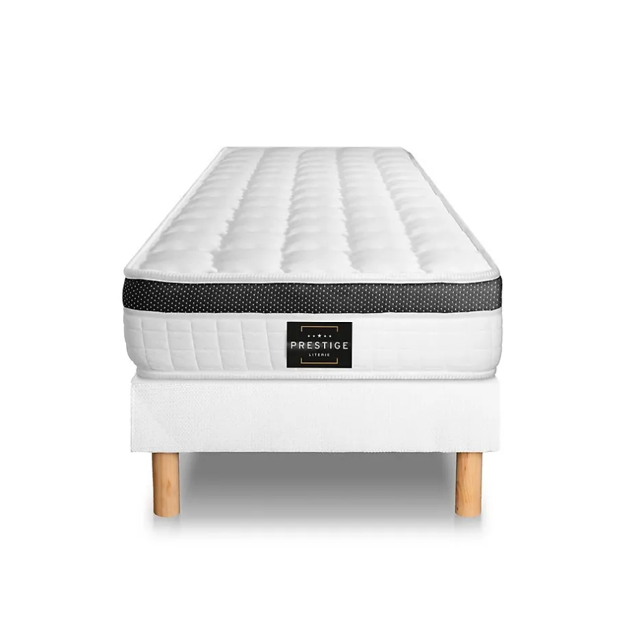 Prestige Literie Ensemble Mémoire de forme de confort Ferme avec sommier kit Online