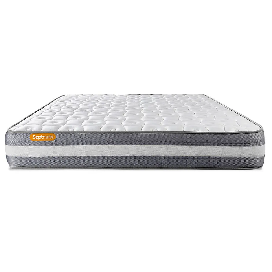 Sept Nuits Ensemble Mémoire de forme de confort Ferme avec sommier tapissier Best