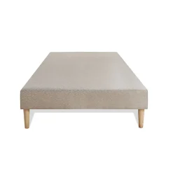 Marmottes & Co Ensemble Mémoire de forme de confort Equilibré avec sommier tapissier