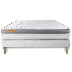Sept Nuits Ensemble Mémoire de forme de confort Ferme avec sommier kit Clearance