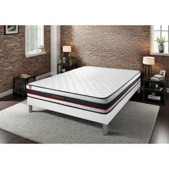 Somness Ensemble Mousse de confort Très ferme avec sommier tapissier