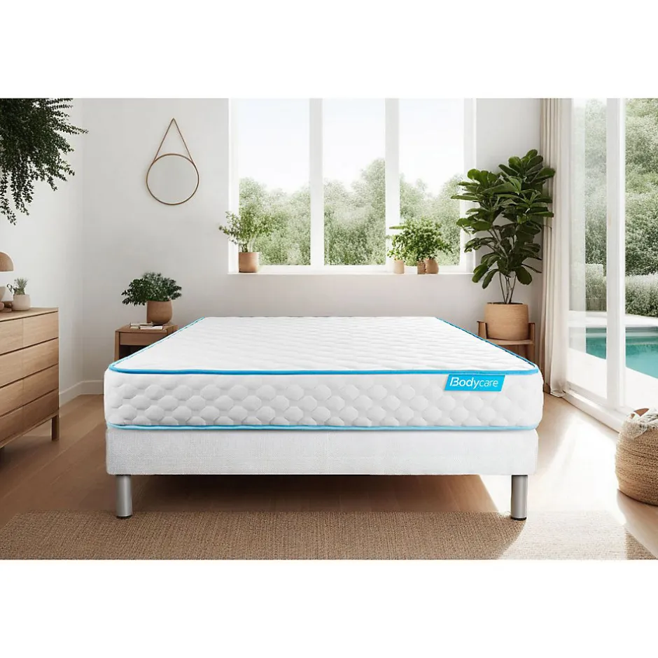 Bodycare Ensemble Mousse de confort Très ferme avec sommier tapissier