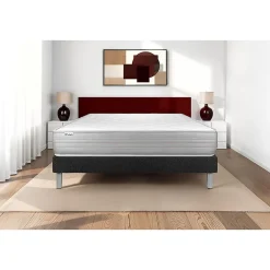 Vitalit Ensemble Mousse polyuréthane à mémoire de forme de confort Ferme avec sommier tapissier Best