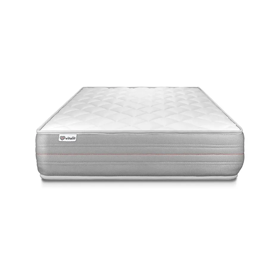 Vitalit Ensemble Mousse polyuréthane à mémoire de forme de confort Ferme avec sommier tapissier Outlet