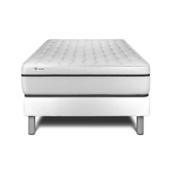 Vitalit Ensemble Mousse polyuréthane à mémoire de forme de confort Ferme avec sommier kit