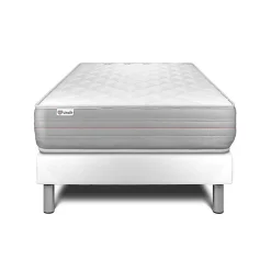 Vitalit Ensemble Mousse polyuréthane à mémoire de forme de confort Ferme avec sommier tapissier