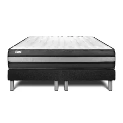 Vitalit Ensemble Mousse polyuréthane à mémoire de forme de confort Ferme avec sommier tapissier Sale