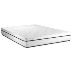 Vitalit Ensemble Mousse polyuréthane à mémoire de forme de confort Ferme avec sommier kit