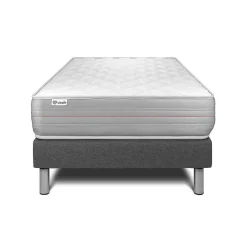 Vitalit Ensemble Mousse polyuréthane à mémoire de forme de confort Ferme avec sommier tapissier