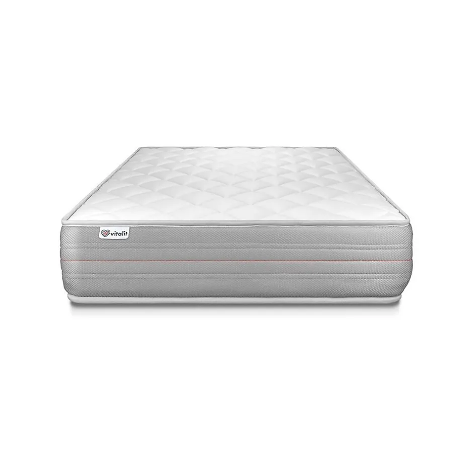 Vitalit Ensemble Mousse polyuréthane à mémoire de forme de confort Ferme avec sommier tapissier