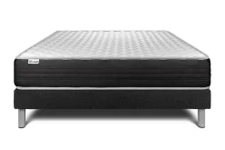Vitalit Ensemble Mousse polyuréthane à mémoire de forme de confort Ferme avec sommier kit Discount
