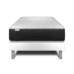 Vitalit Ensemble Mousse polyuréthane à mémoire de forme de confort Ferme avec sommier tapissier