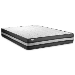 Vitalit Ensemble Mousse polyuréthane à mémoire de forme de confort Ferme avec sommier tapissier
