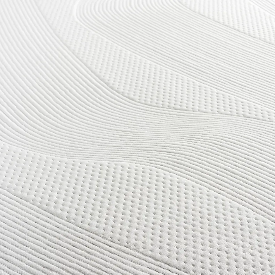 Bellecour Ensemble Paris 140x190 cm Matelas Mousse + Sommier Bois Outlet