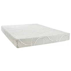 Olympe Literie Ensemble Poséidon 140x190 cm Matelas Mousse + Sommier Bois