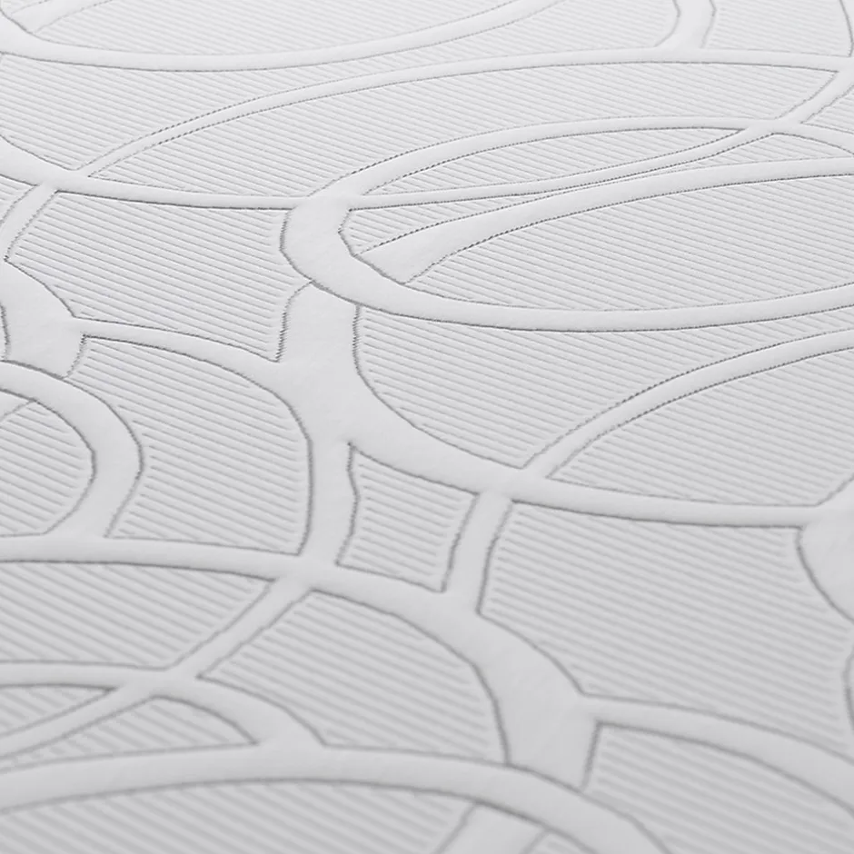 Olympe Literie Ensemble Poséidon 140x190 cm Matelas Mousse + Sommier Bois