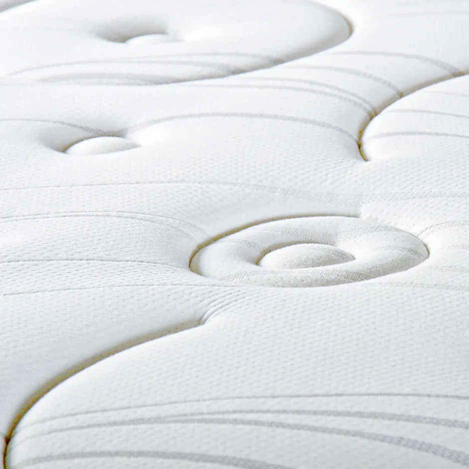 Bellecour Ensemble Reina 2.0 140x190 cm Matelas Ressorts ensachés + Sommier Bois
