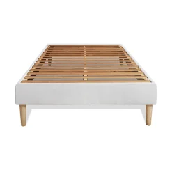 Marmottes & Co Ensemble Ressorts ensachés et mémoire de forme de confort Equilibré avec sommier kit