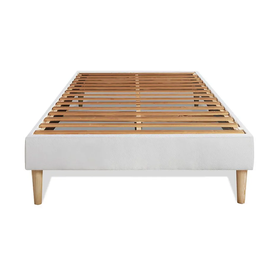 Marmottes & Co Ensemble Ressorts ensachés et mémoire de forme de confort Equilibré avec sommier kit