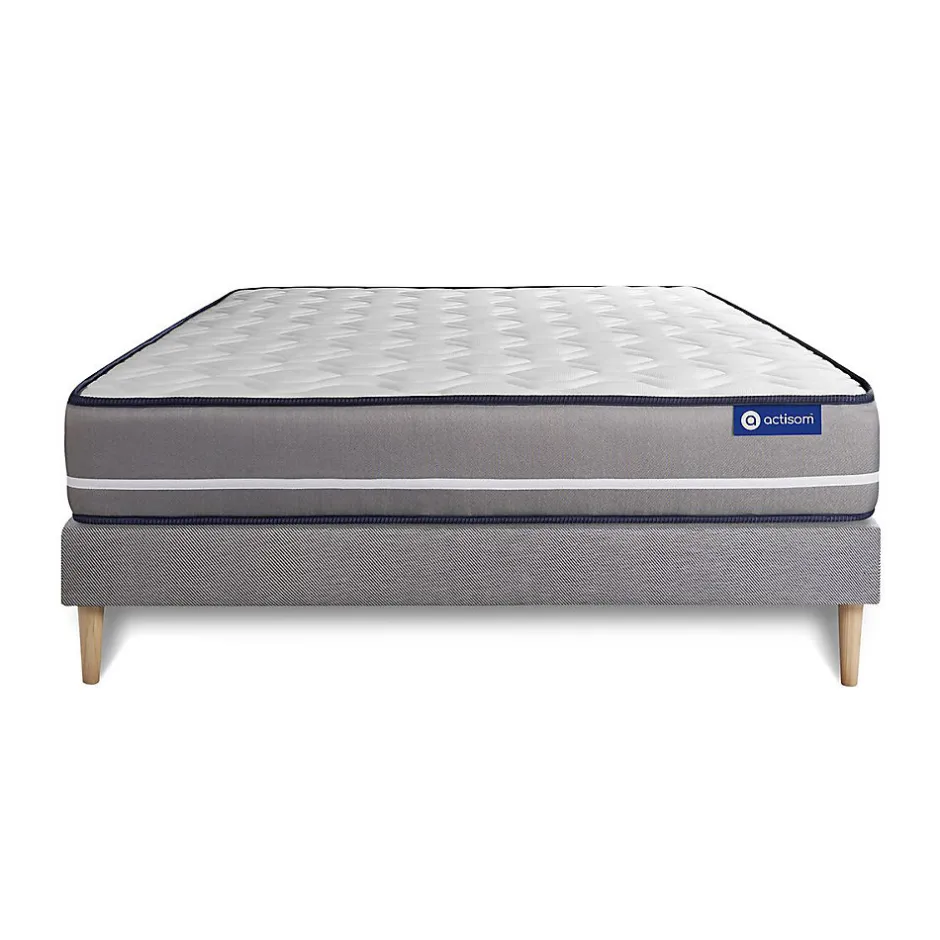 Actisom Ensemble Ressorts ensachés de confort Ferme avec sommier kit Clearance