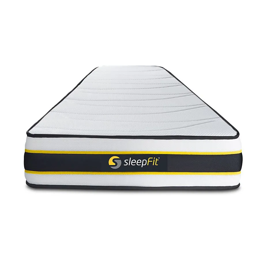 Sleepfit Ensemble Ressorts ensachés et mémoire de forme de confort Ferme avec sommier kit
