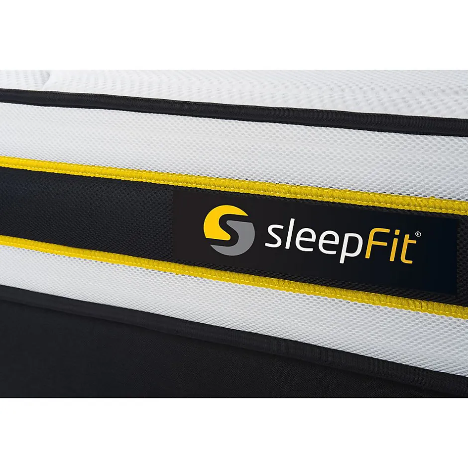 Sleepfit Ensemble Ressorts ensachés et mémoire de forme de confort Ferme avec sommier kit