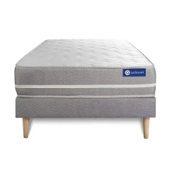 Actisom Ensemble Ressorts ensachés de confort Equilibré avec sommier kit