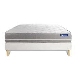 Actisom Ensemble Ressorts ensachés de confort Equilibré avec sommier kit