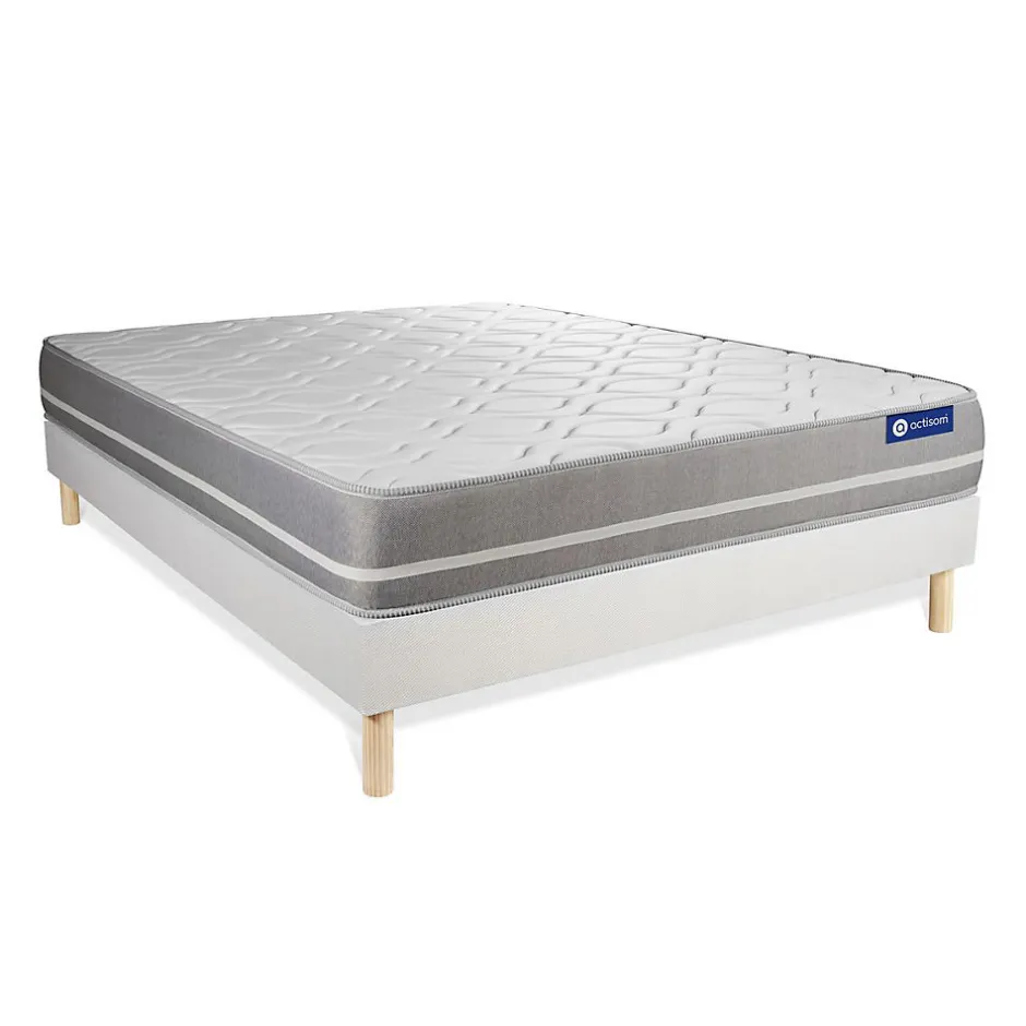 Actisom Ensemble Ressorts ensachés de confort Equilibré avec sommier kit