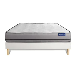 Actisom Ensemble Ressorts ensachés de confort Très ferme avec sommier kit Hot