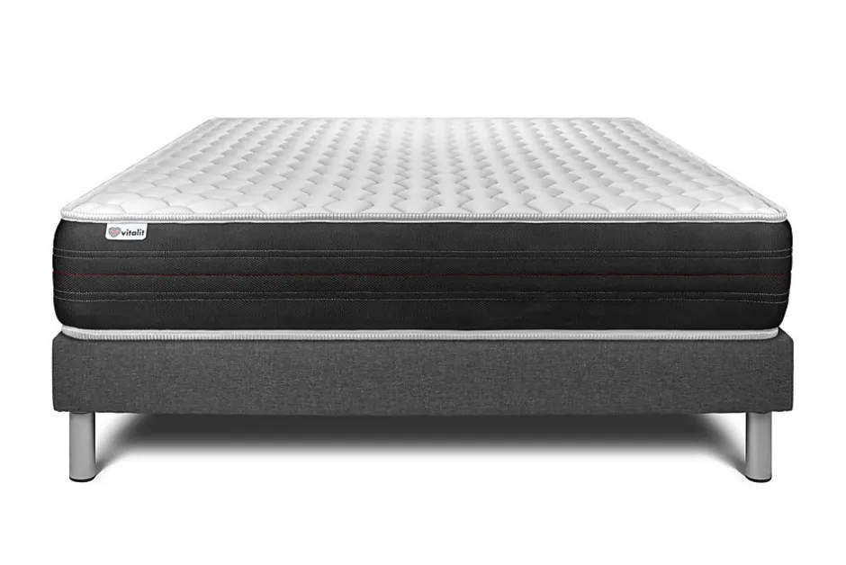Vitalit Ensemble Ressorts ensachés de confort Ferme avec sommier kit